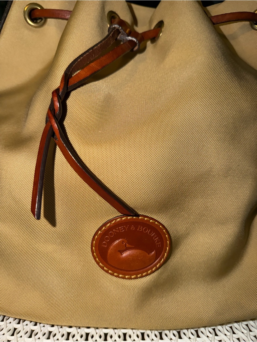 Dooney & Bourke Nylon Drawstring Bucket Bag - Picture 4 of 14